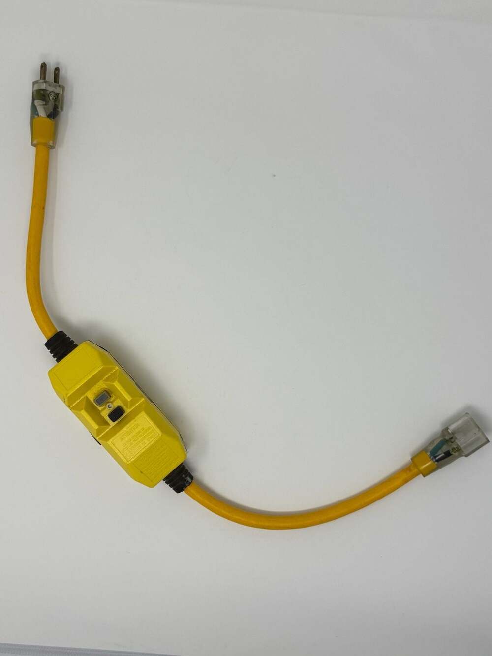 Southwire 2-ft 12/3 SJTW 15A In-Line GFCI Extension Cord